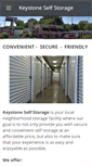Mobile Screenshot of keystoneselfstore.com